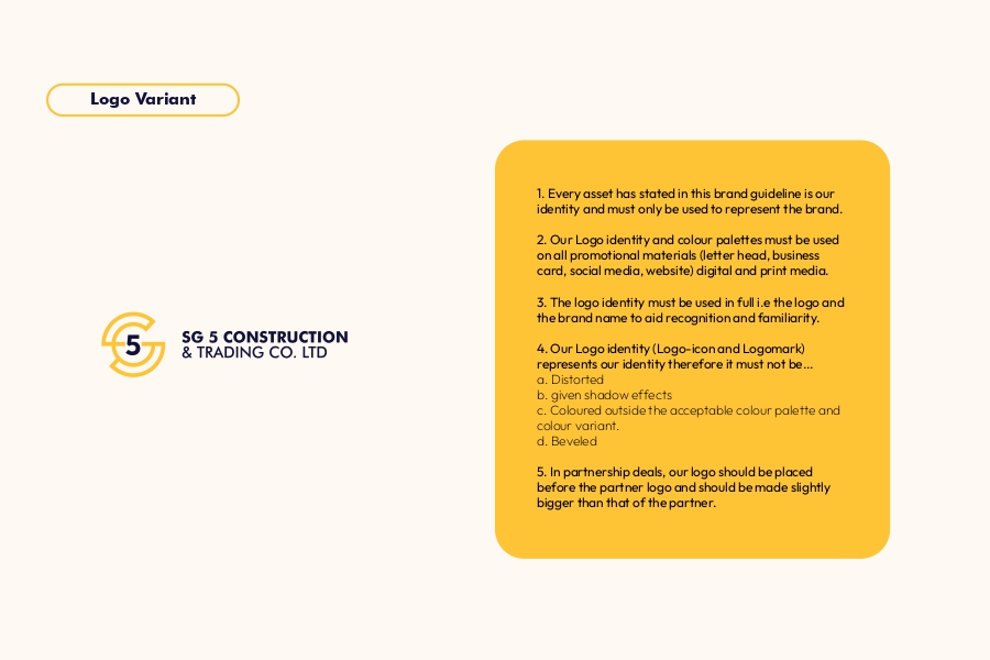SG5 Construction Brand Page 10